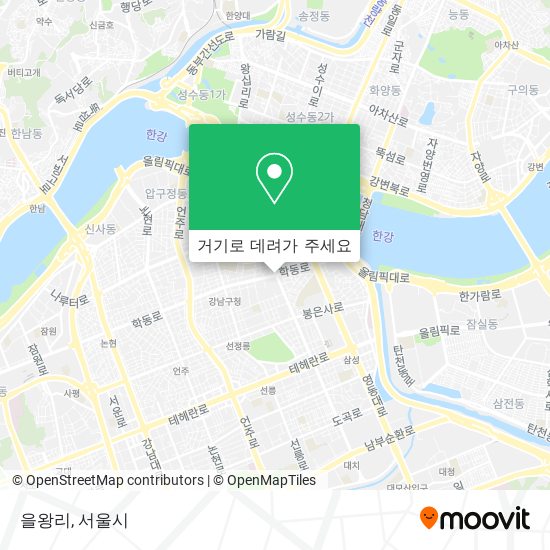 을왕리 지도
