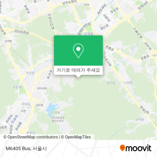 M6405 Bus 지도