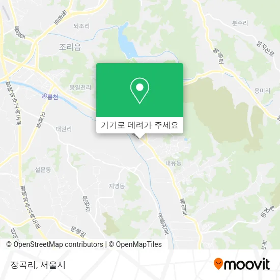장곡리 지도