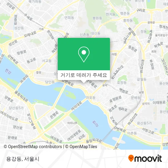 용강동 지도
