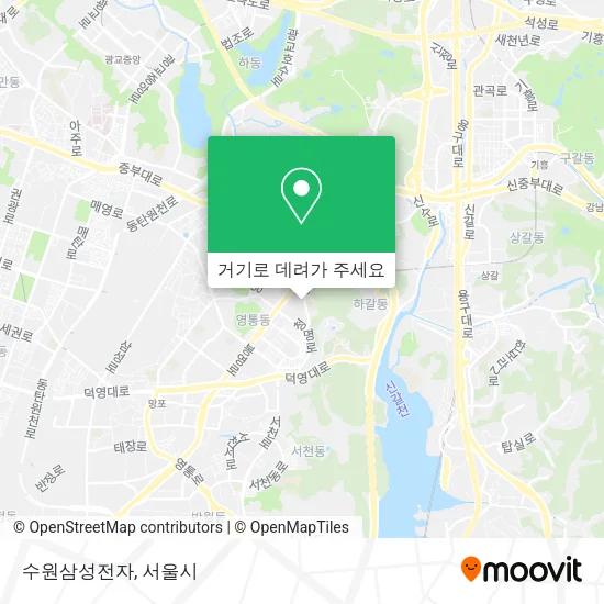 수원삼성전자 지도
