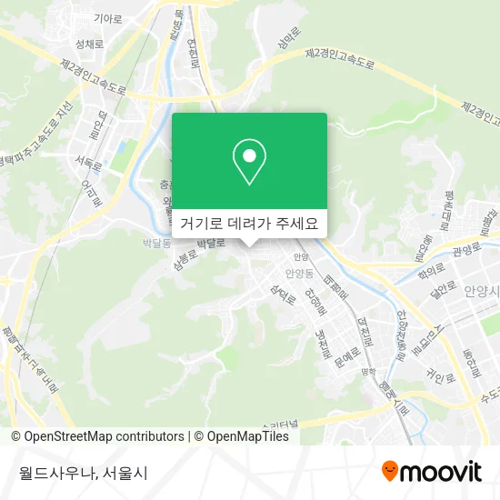 월드사우나 지도