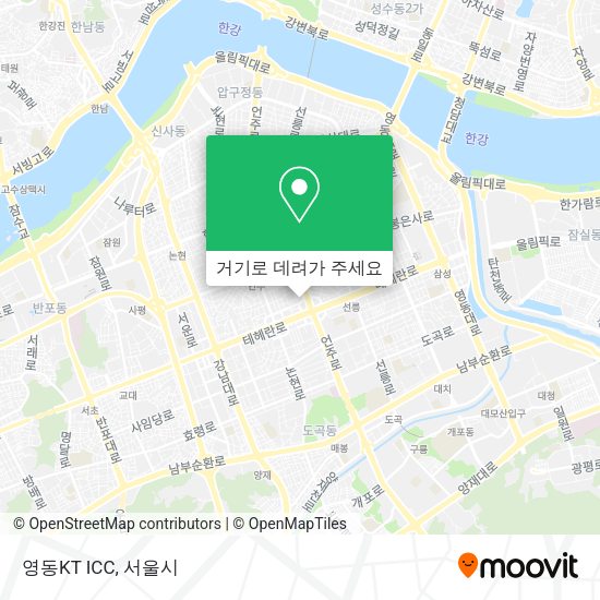 영동KT ICC 지도