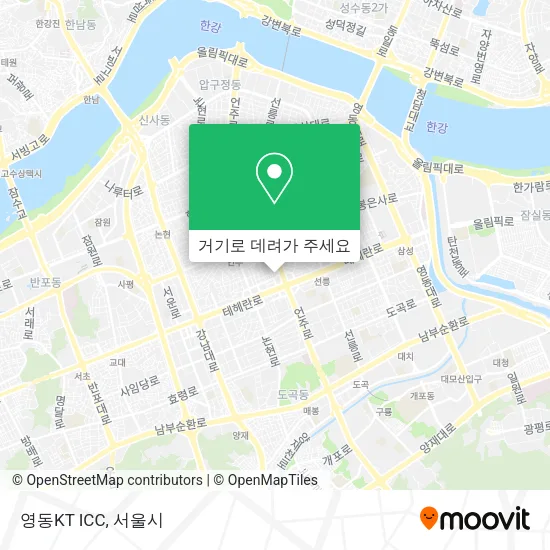 영동KT ICC 지도