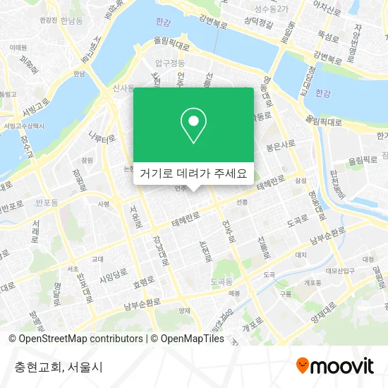 충현교회 지도