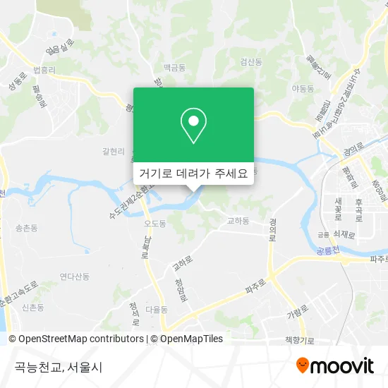 곡능천교 지도