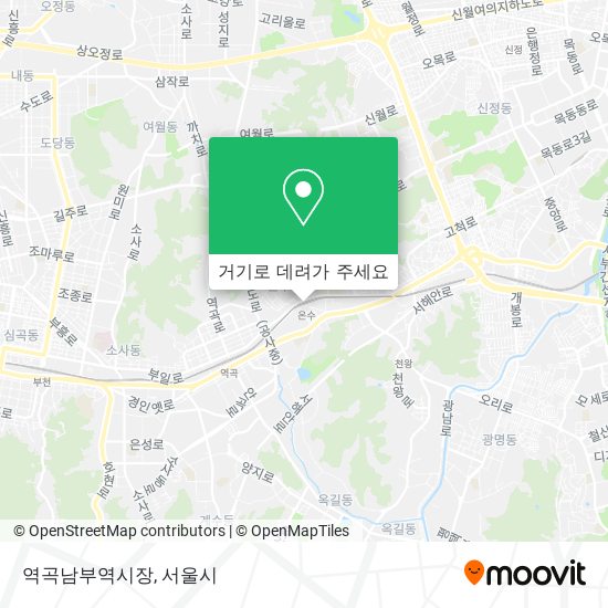 역곡남부역시장 지도