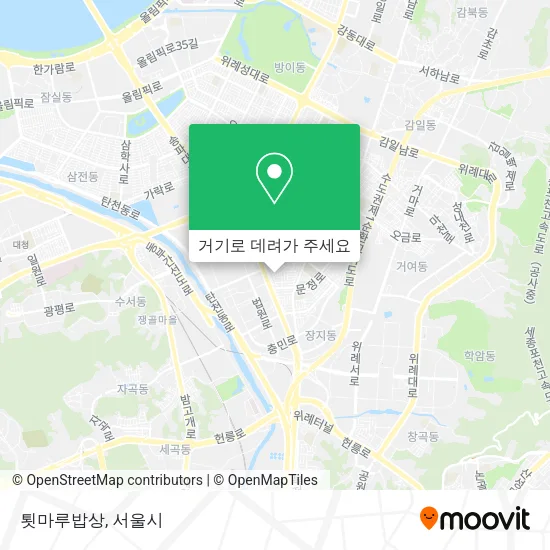툇마루밥상 지도
