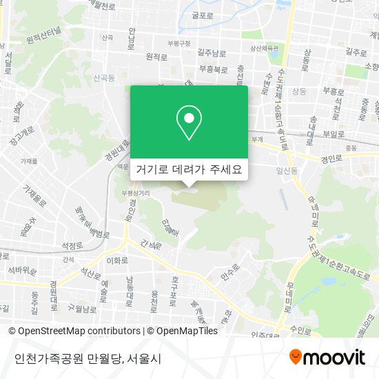 인천가족공원 만월당 지도