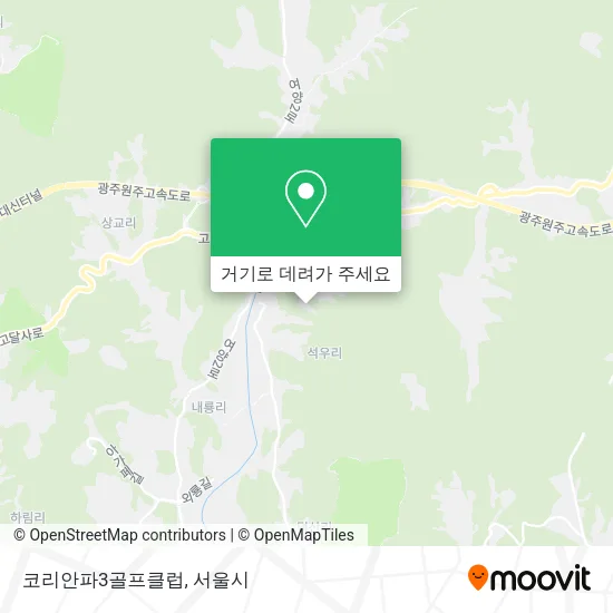 코리안파3골프클럽 지도