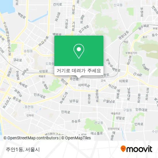 주안1동 지도