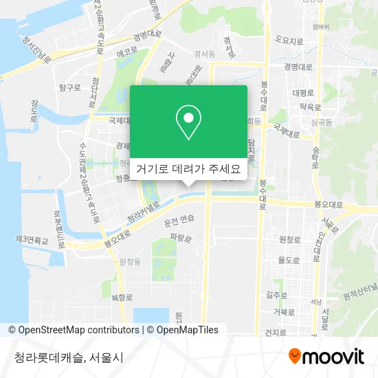 청라롯데캐슬 지도