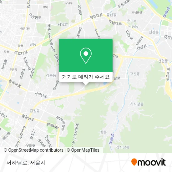 서하남로 지도