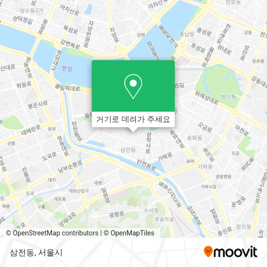 삼전동 지도