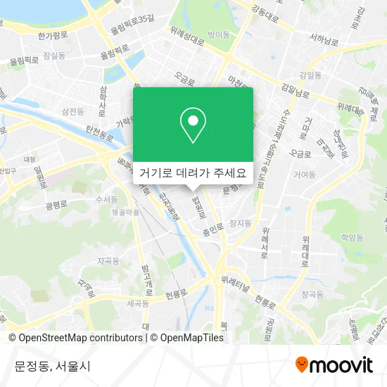 문정동 지도