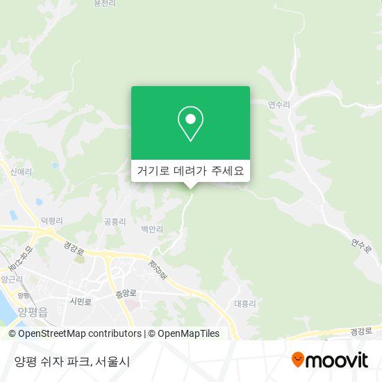 양평 쉬자 파크 지도