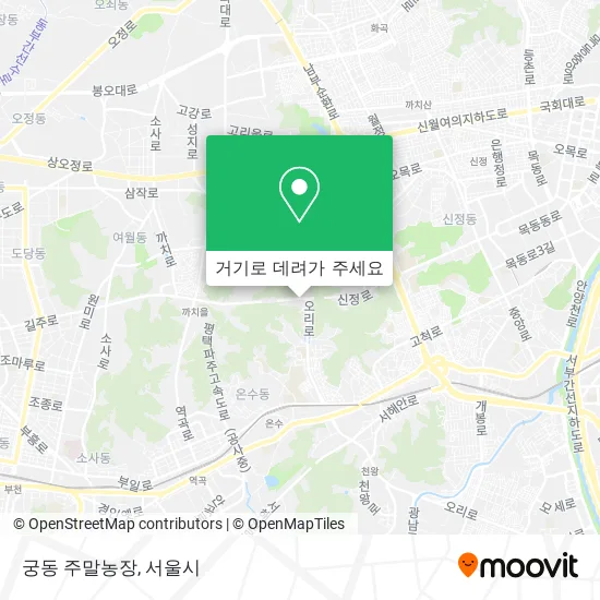 궁동 주말농장 지도
