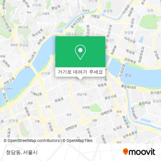 청담동 지도