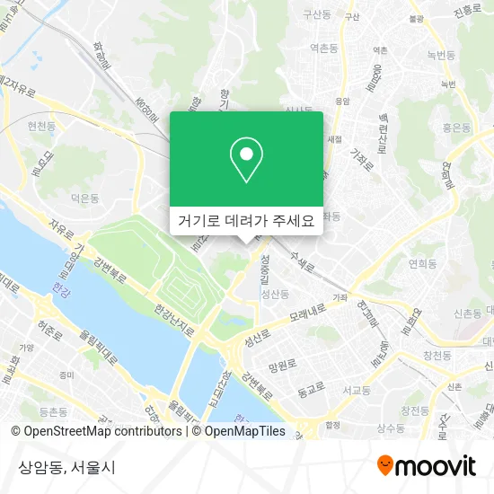 상암동 지도
