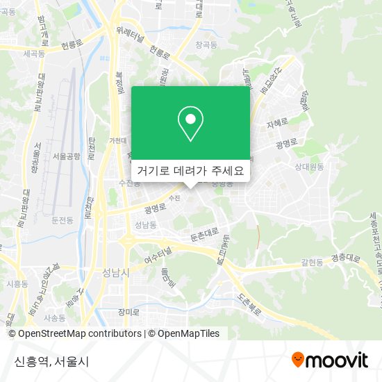 신흥역 지도