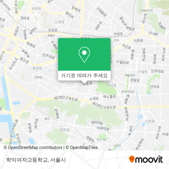 학익여자고등학교 지도