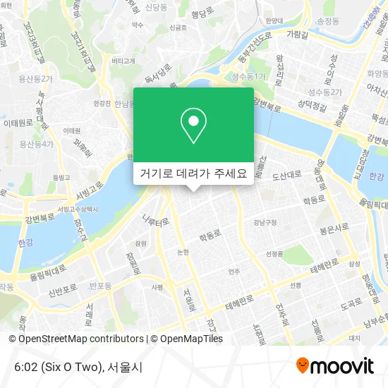 6:02 (Six O Two) 지도