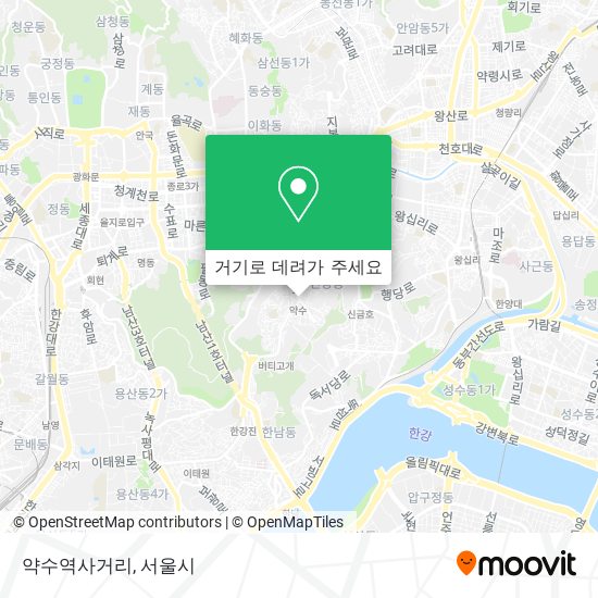 약수역사거리 지도