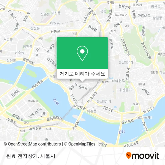 원효 전자상가 지도