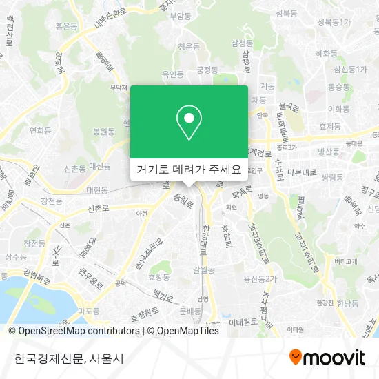 한국경제신문 지도