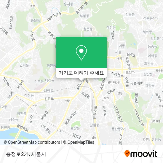 충정로2가 지도