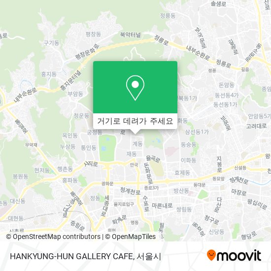 HANKYUNG-HUN GALLERY CAFE 지도