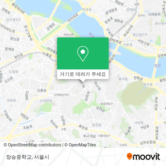 장승중학교 지도