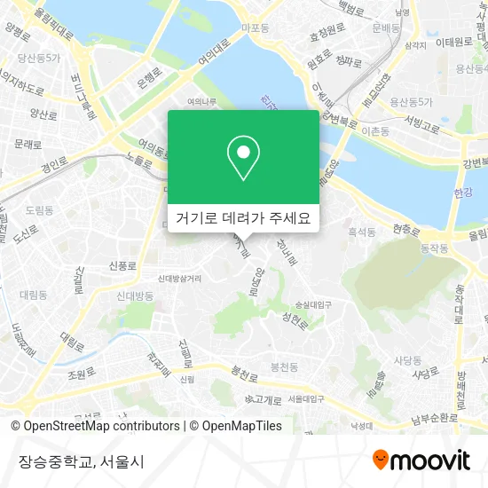 장승중학교 지도