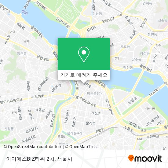 아이에스BIZ타워 2차 지도