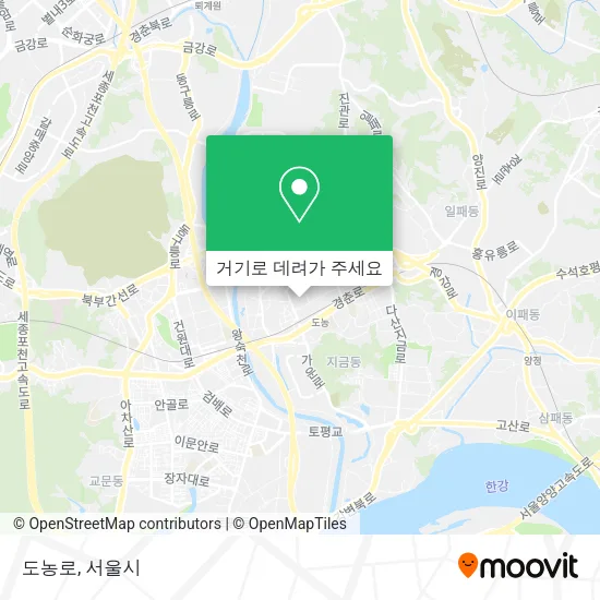도농로 지도