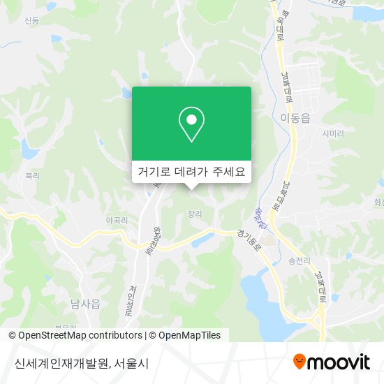 신세계인재개발원 지도