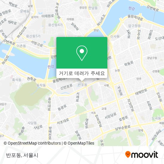 반포동 지도