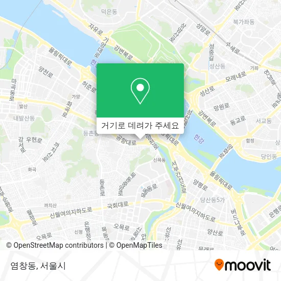 염창동 지도