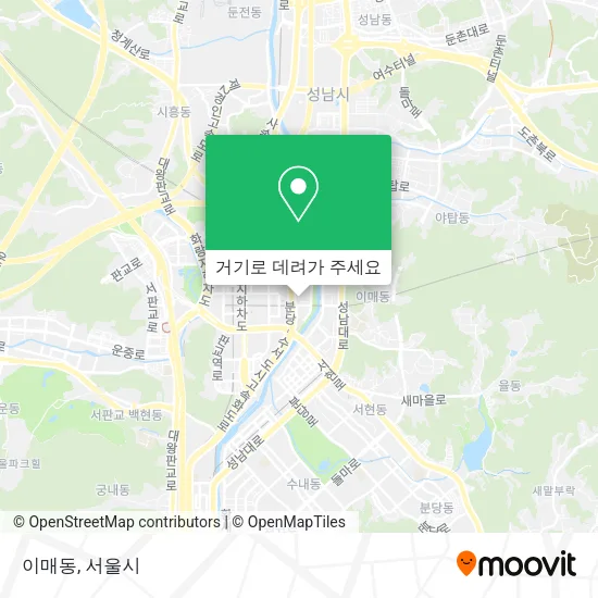 이매동 지도