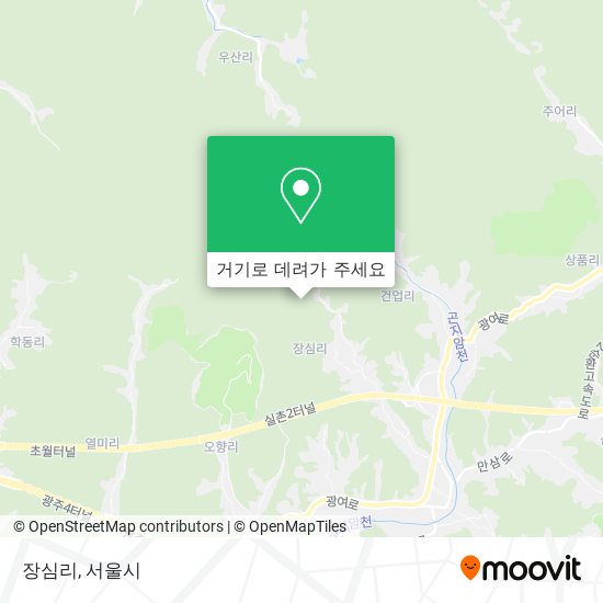 장심리 지도