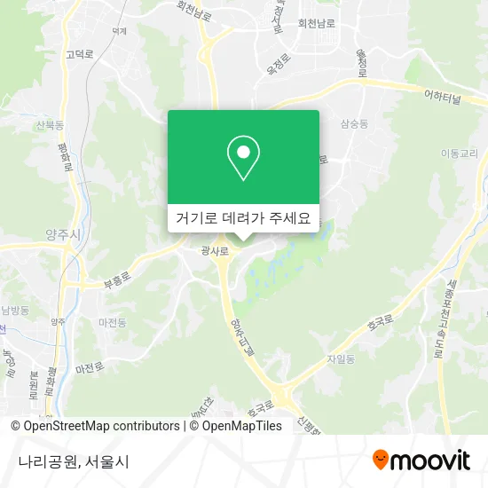 나리공원 지도