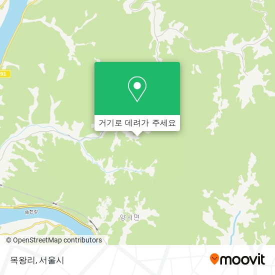 목왕리 지도