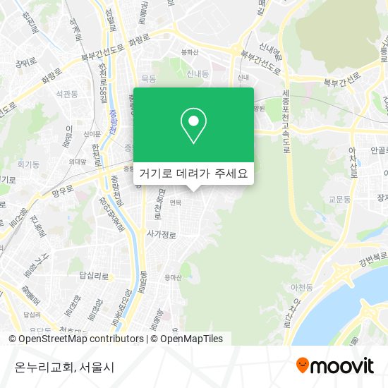 온누리교회 지도