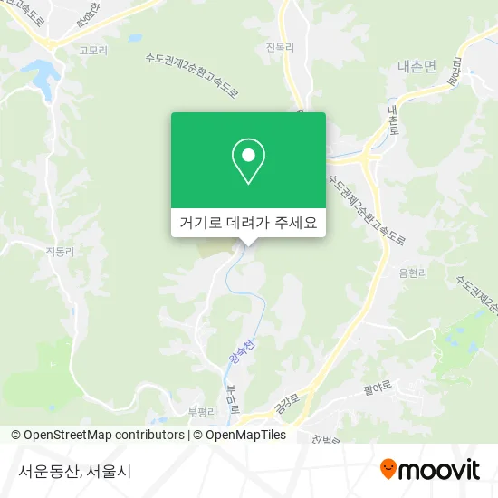 서운동산 지도