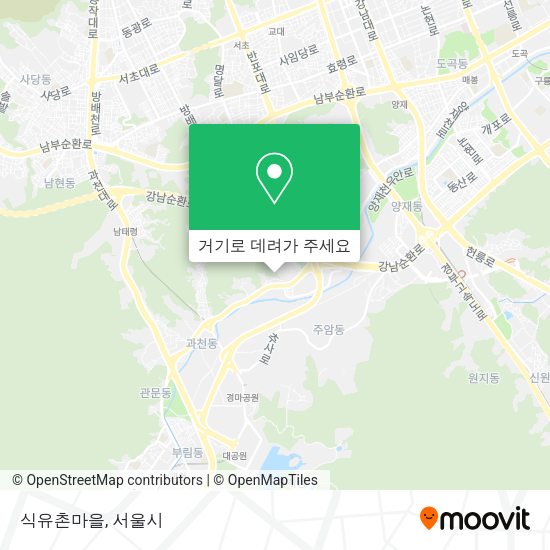 식유촌마을 지도