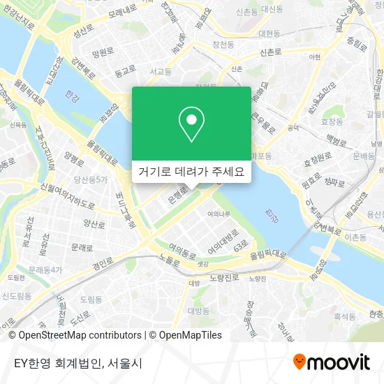 EY한영 회계법인 지도