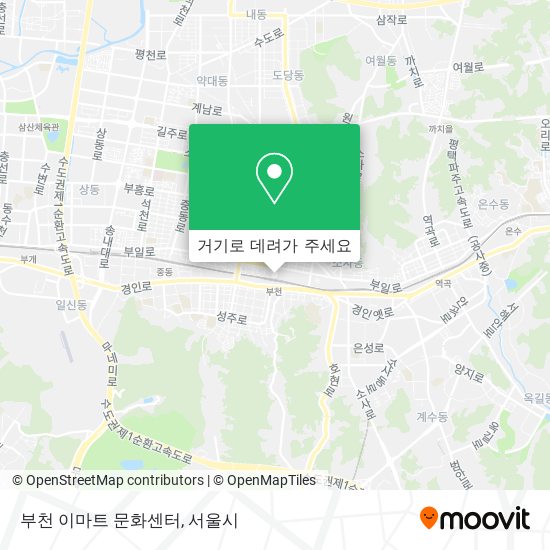 부천 이마트 문화센터 지도