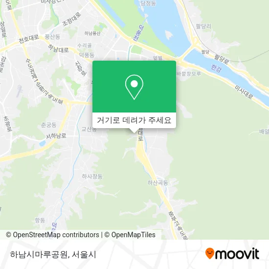 하남시마루공원 지도