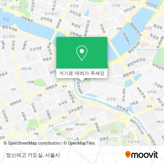 정신여고 기도실 지도