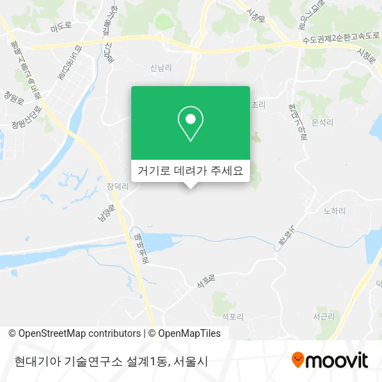 현대기아 기술연구소 설계1동 지도